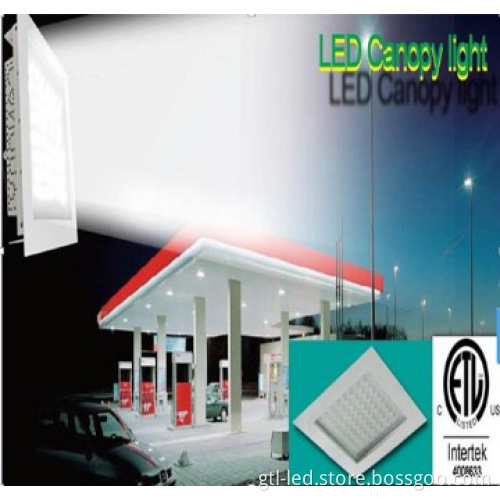 newest design 5 years warranty LED canopy light ETL listed